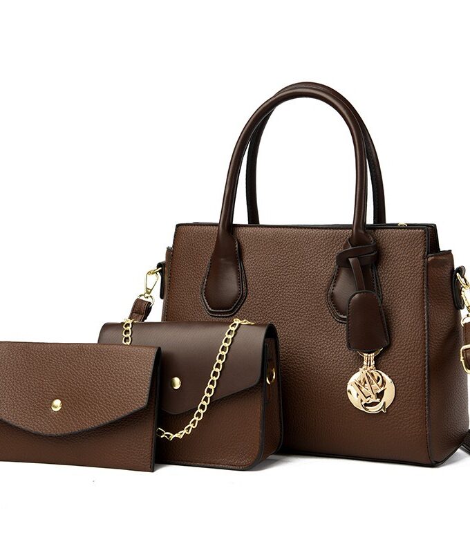 Classic Chic Women's Fashion Handbags 3pcs