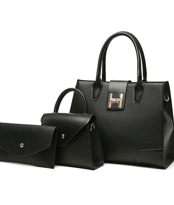 Classy Chic 3 in 1 Premium Classic High Quality Ladies Bag