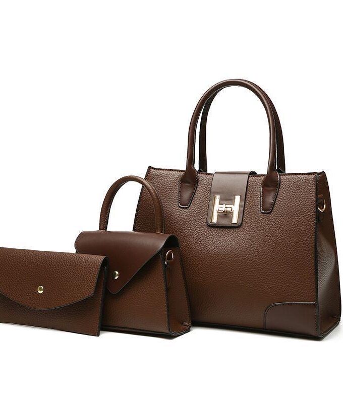 Classy Chic 3 in 1 Premium Classic High Quality Ladies Bag